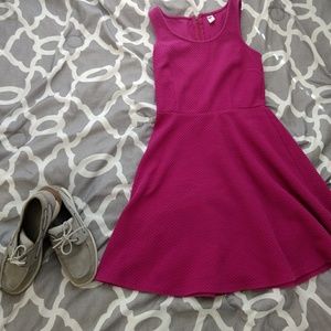 Pink old navy sun dress